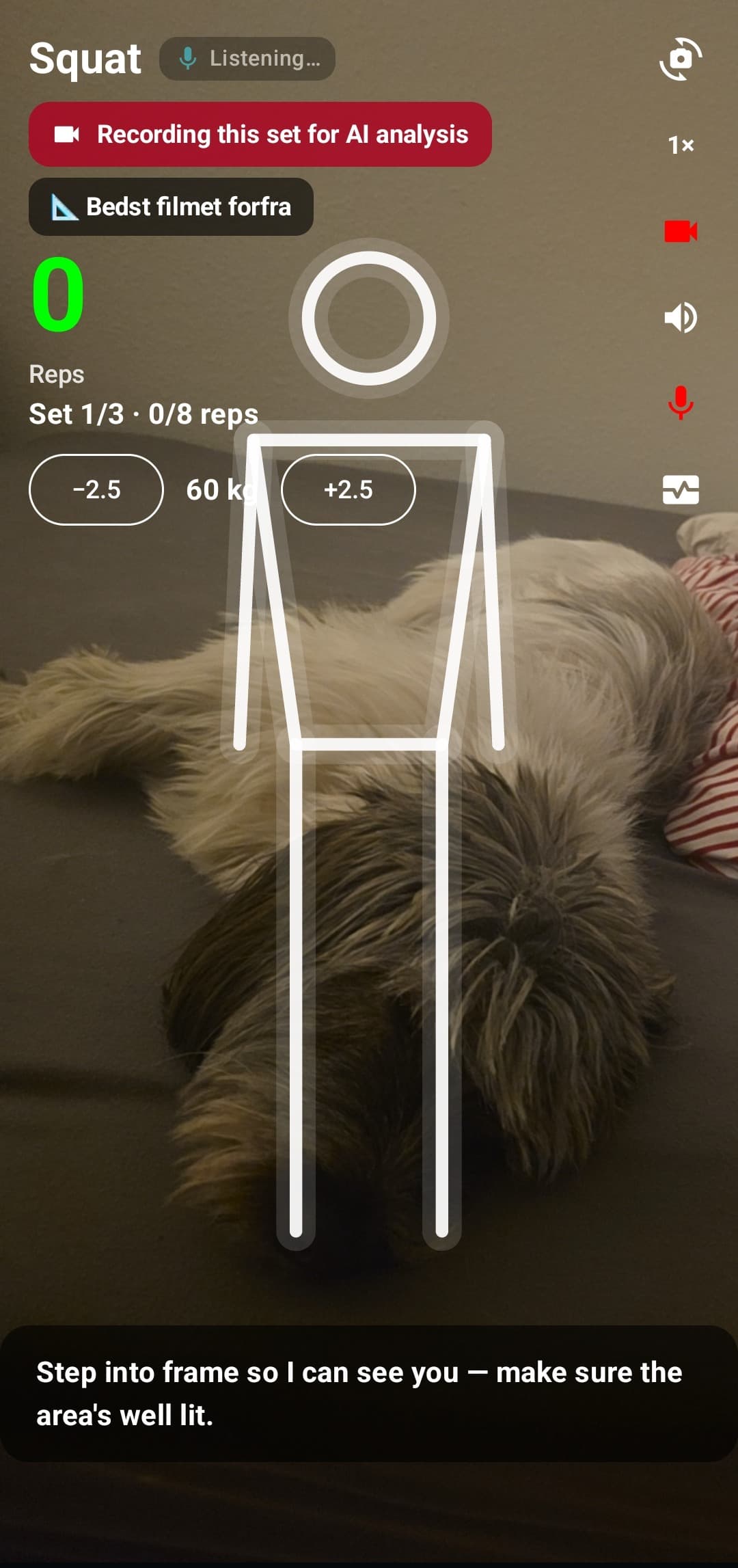 Real-time form feedback from your phone camera